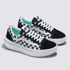 Vans ComfyCush Checkerboard Old Skool Overt CC Skateschuhe VN0A7Q5E95Y US 4-13