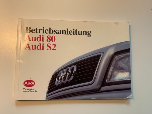 Audi betriebsanleitung - 80,