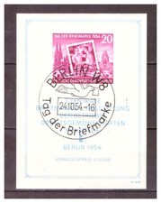 DDR 1954 Tag der Briefmarke