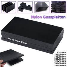 Schwarz Guss Nylon