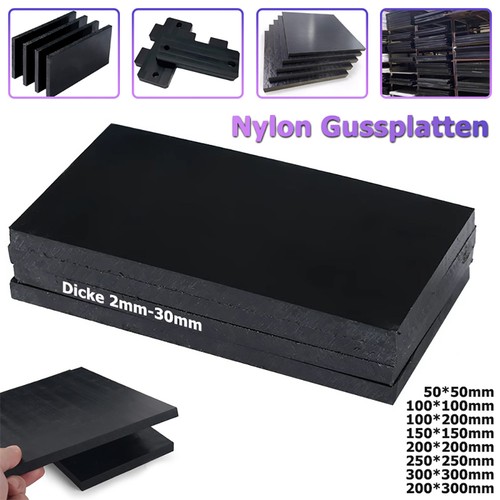 Schwarz guss nylon - schwarz,