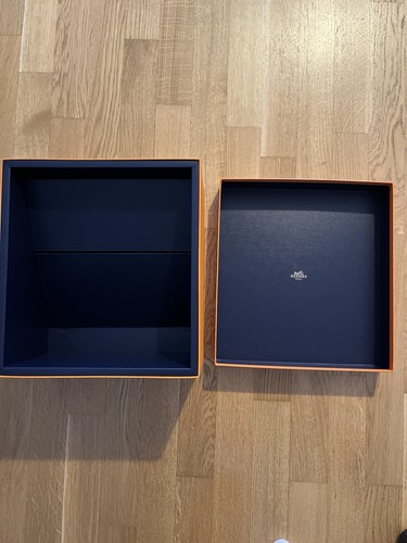 Hermes box vip blue birkin - box, 20