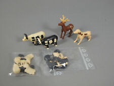 STECKTIERE: Tiere Hof und Wald EU 1989/91 - alle 6 Tiere