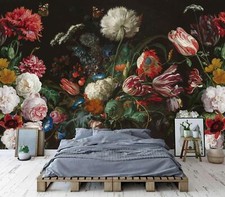 Klassische Handmalerei Blumen