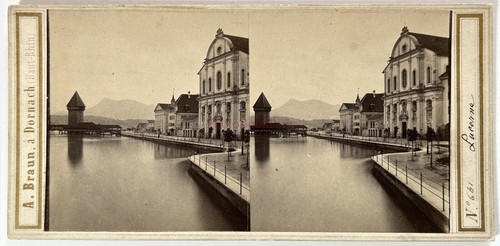 Schweiz luzern c1860 - c1860, foto