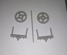 Spur TT   Aufbau für Langholztransport in grau