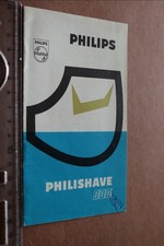 alte Bedienungsanleitung Philips Philishave 800  - 60-70er Jahre ?