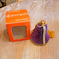 Spieluhr swiss Samt  Glocke o