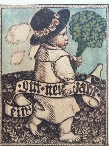 Original radierung von 1907 - original,