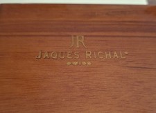 Jaques Richal  Uhrenschatulle aus Holz