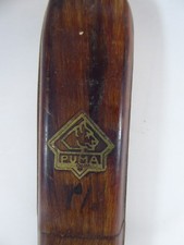 Altes Etui für Puma Rasiermesser Messer Jagd Holz Frisör Barbier