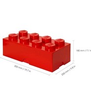 Lego Storage Brick 8 Knöpfe