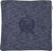 NEU ! GANT Kissenbezug GOLD CREST CUSHION, marine, 50cm x 50cm