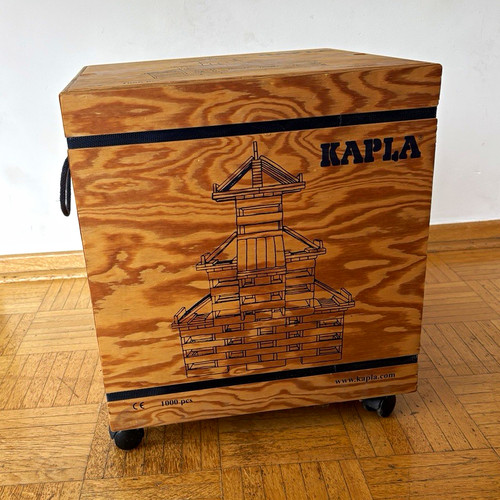 Kapla holzbauklötze set - holzbauklötze, 1000