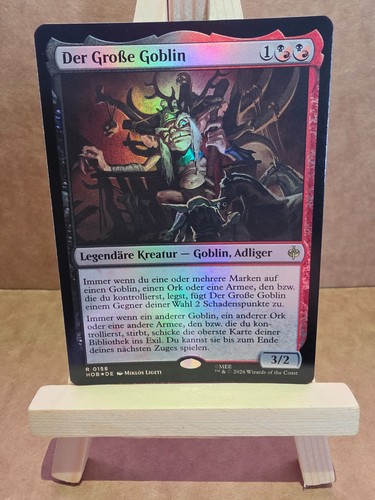 Mtg hobbit great goblin - hobbit:,