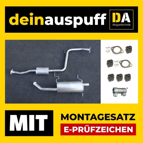 Auspuffanlage für mazda mx3 - auspuffanlage,