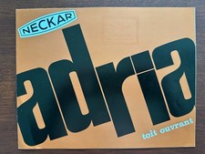 Prospekt / brochure Fiat NSU Neckar Adria MY 1968