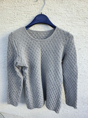 Damen pullover grau l - gr.,