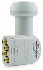 RED OPTICUM Quad-LNB LQP-04H Sat Empfänger Satelliten LNB 4 Teilnehmer Empfang