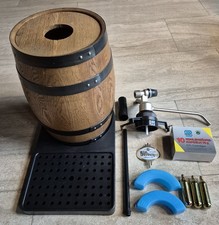 Bier Zapfanlage Co2 Eichenfass passend für 5 Liter Bierfässer