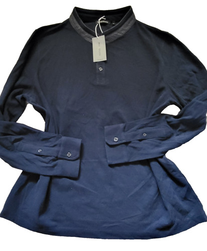 Henley herren langarm