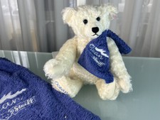 Steiff Tier 660801 - Ocean Bear - Teddybär 30 cm - Top Zustand mit Tasche 