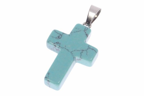 Türkis kreuz schmuck - ,