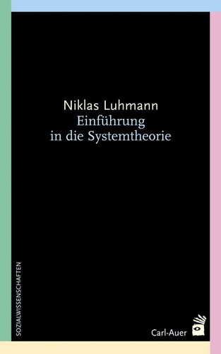 Niklas luhmann einführung - luhmann, in