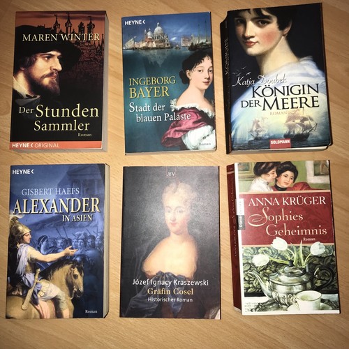 Paket historische romane - romane:, 6