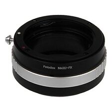 Fotodiox Lens Mount Adapter Nikon F G-Type D/SLR Lens an Fujifilm Fuji X Camera