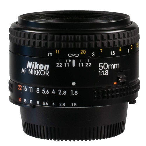 Nikon af objektiv - 50/1.8,