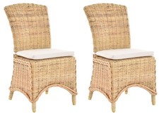 Set/2 Esszimmersessel Rattan