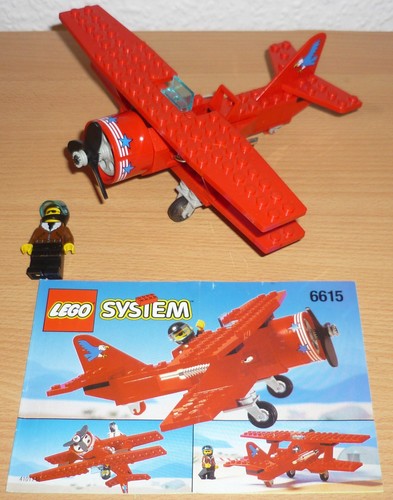 Lego city 6615 - lego, roter