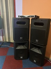 Electro Voice SX-100+ ; Electro Voice SB 122; the t.amp D4-500