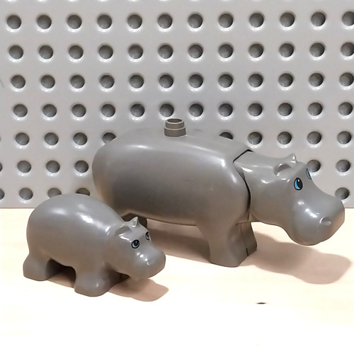 Lego duplo tiere - duplo, nilpferd