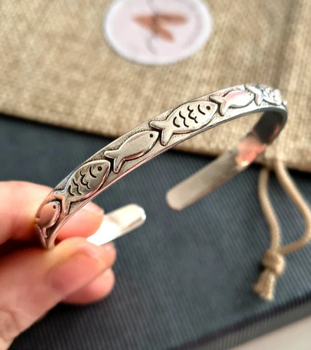 Edles manschetten armband 925 - armband,