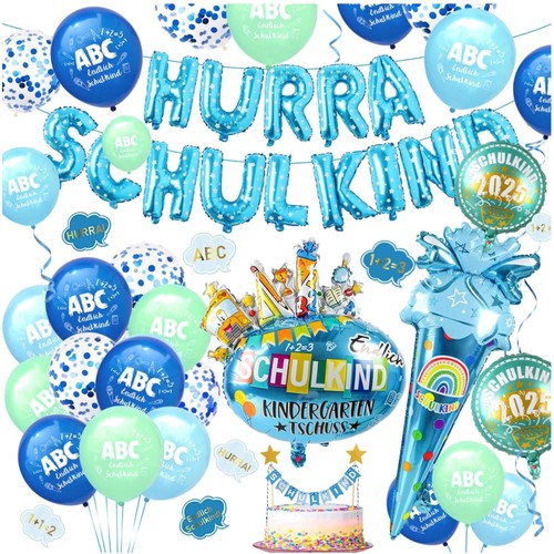 Einschulung deko set für - einschulung,