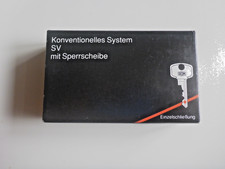 Dom 333 SV Schließzylinder 30/35 mit Sperrscheibe/Karte