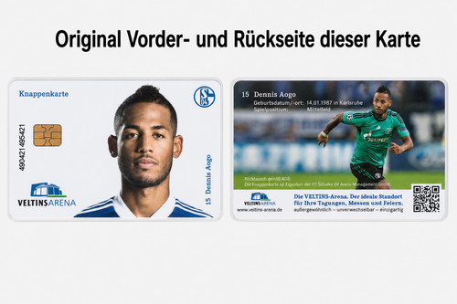 Knappenkarte schalke arena - knappenkarte,