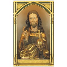 Niklaus von Hagenau, Isenheimer Altar, Predella mit Jesus Christus 11003001637