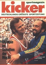 Kicker Sportmagazin Nr. 74, 11.9.1972 bis 17.9.1972 incl.Versand 4,50