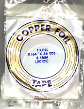 Tiffanytechnik    EDCO - Kupferfolie 11/64" kupfer  4,4 mm  36 YDS  ca. 33 Meter
