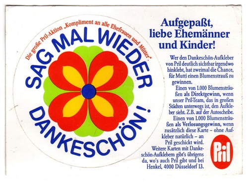 Pril spülmittel blume - pril,