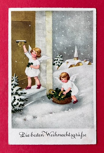 Glückwunsch weihnachten - ak,
