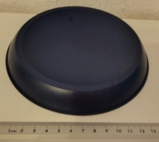 Futternapf Fressnapf Napf Katze Hund Dunkelblau Kunststoff Flach 