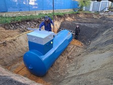 Heizöltank / Dieseltank / Betriebstankstelle / Erdtank - doppelwandig, fabrikneu