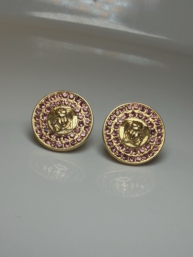 Versace ohrstecker rosa - versace,