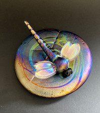 Lazlo Signierte Kunst Glas