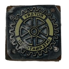 Original Vintage LETTERPRESS