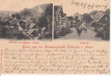 Schierke Straße Teilansicht